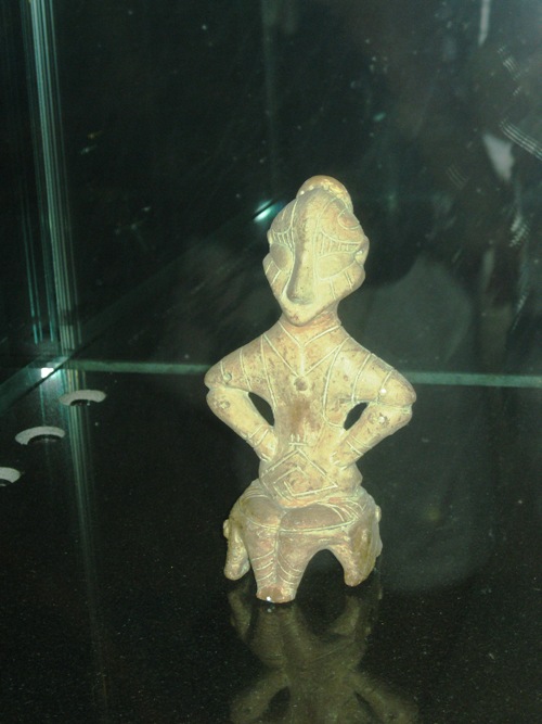 Statue from Prishtina museum – it was discovered during archaeological excavations near the capital and became the symbol of the International seminar of the Albanian language, literature and culture.